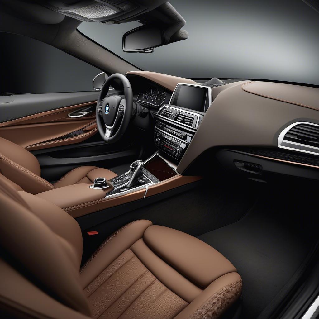 BMW 6 Copper: Nội thất tiện nghi