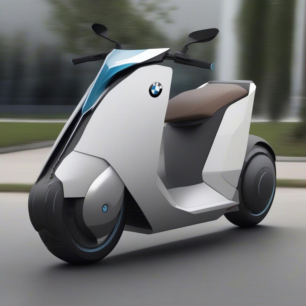 BMW 600 Scooter - Thiết kế Khái niệm