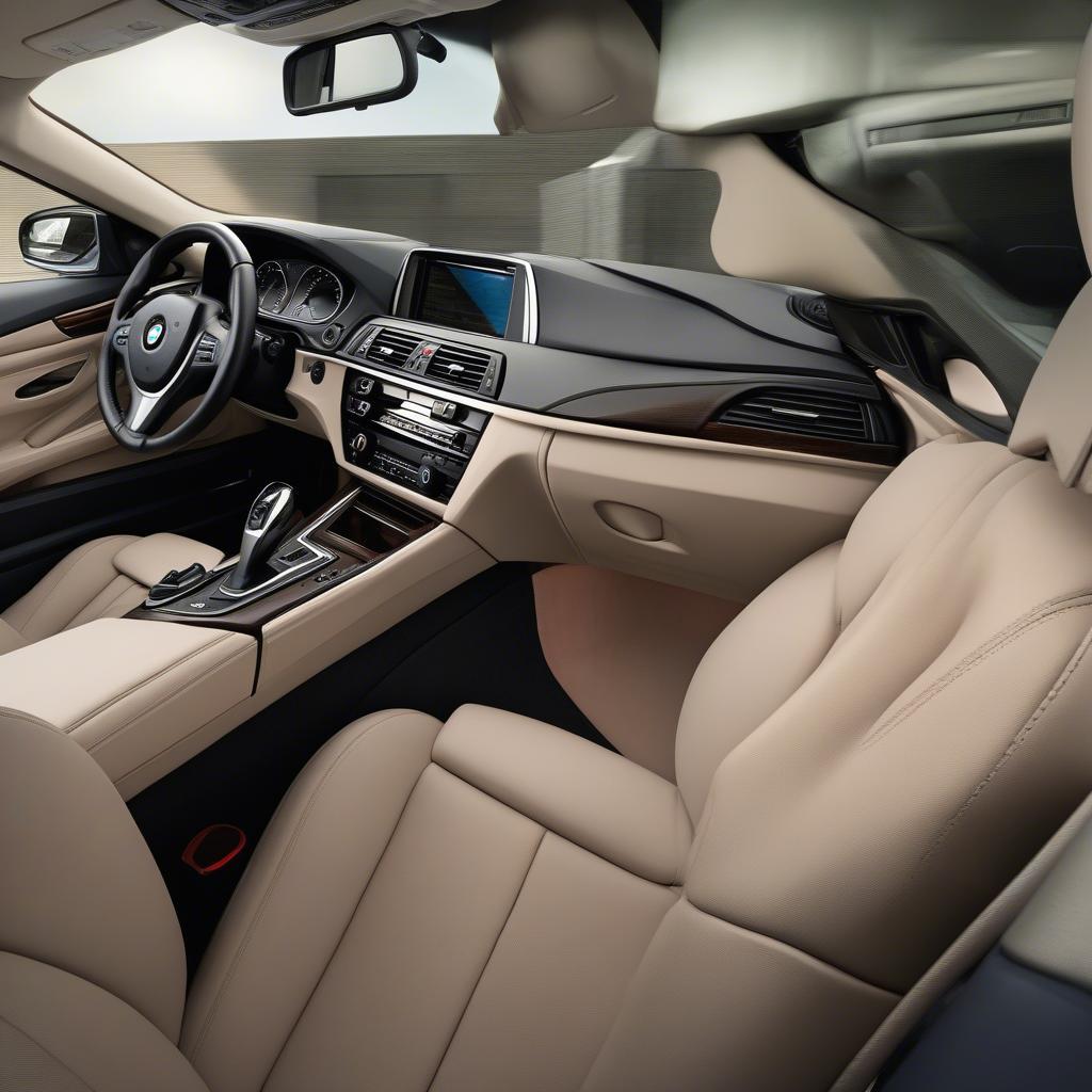 Nội thất BMW 640i 2015