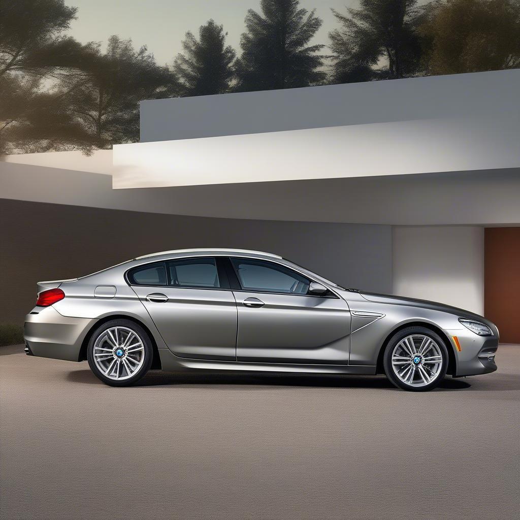 Thiết kế ngoại thất BMW 640i Gran Coupe ấn tượng