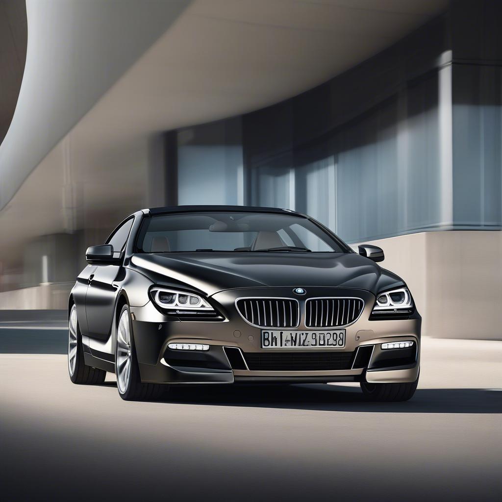 Ngoại thất thể thao của BMW 650i