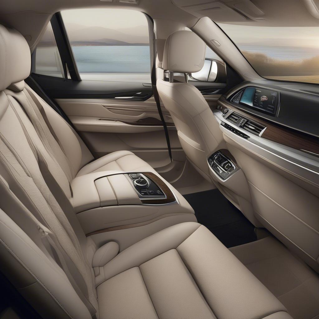 BMW 7 chỗ: Không gian nội thất rộng rãi