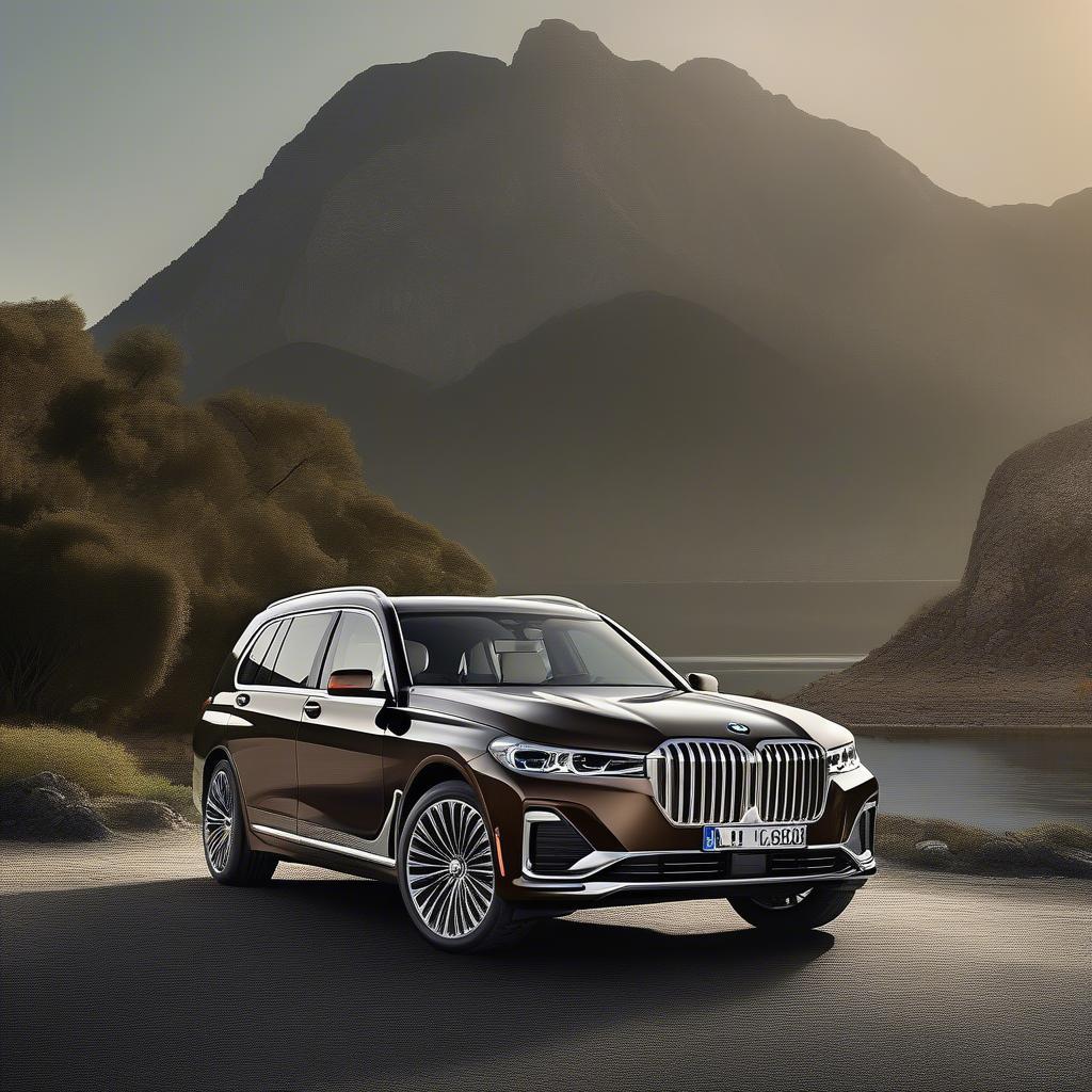 BMW 7 chỗ: Ngoại thất hiện đại sang trọng