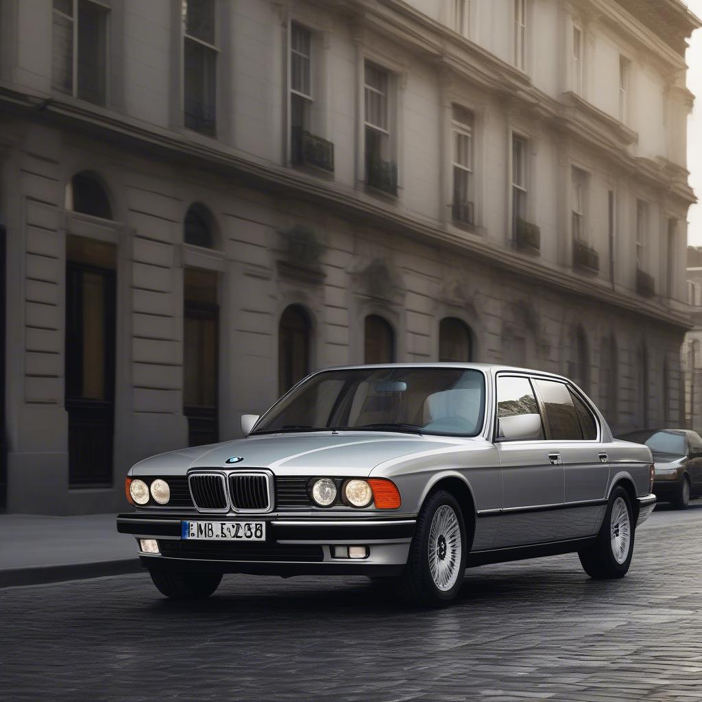 BMW 7 Series 1990: Thiết kế ngoại thất