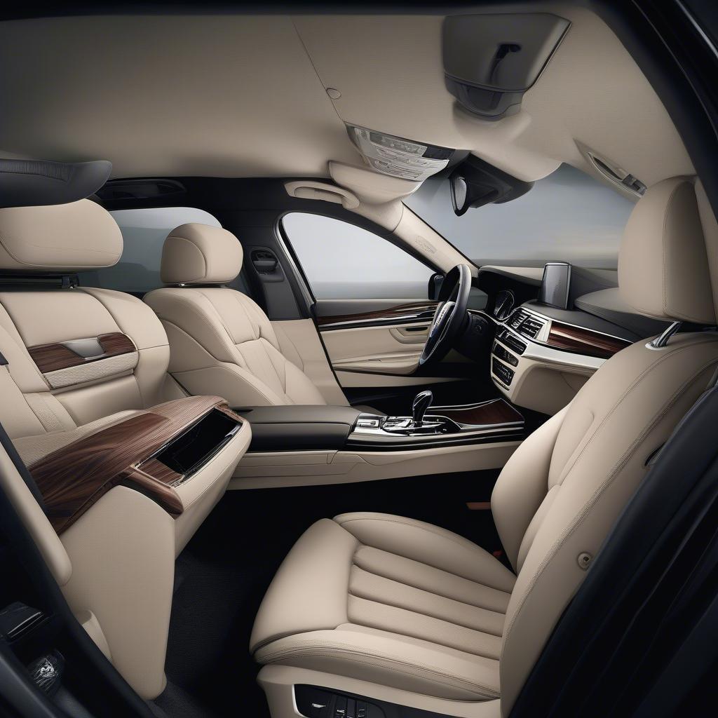 BMW 7 Series 2016 Interior in UAE