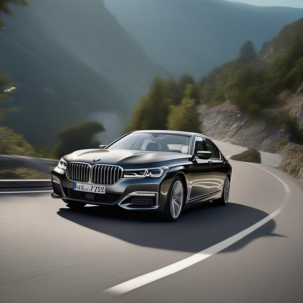 BMW 7 Series với hiệu suất vận hành mạnh mẽ