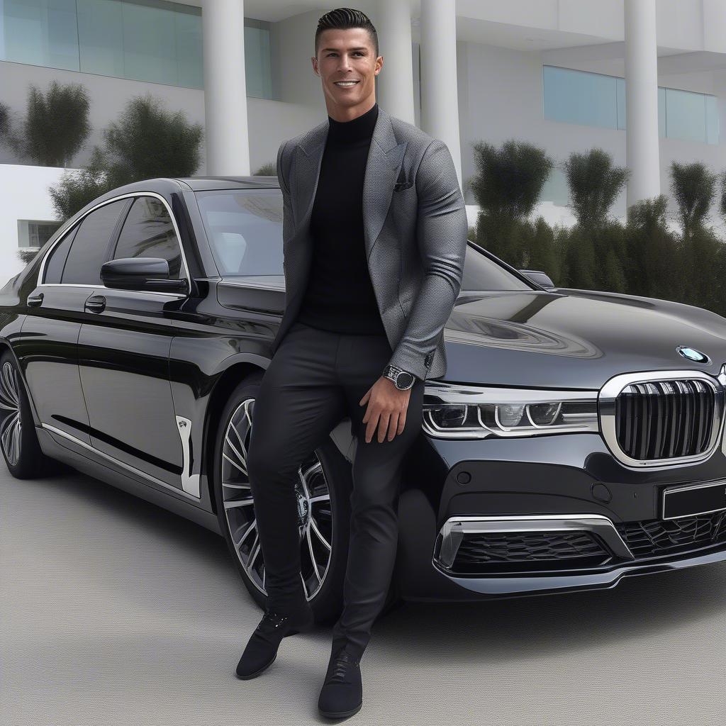 BMW 7 Series và Cristiano Ronaldo