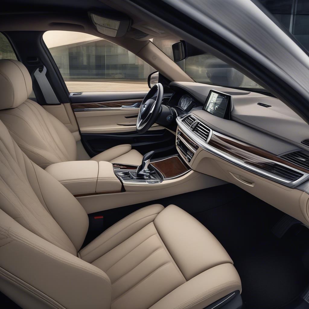 BMW 730 2016 Nội Thất