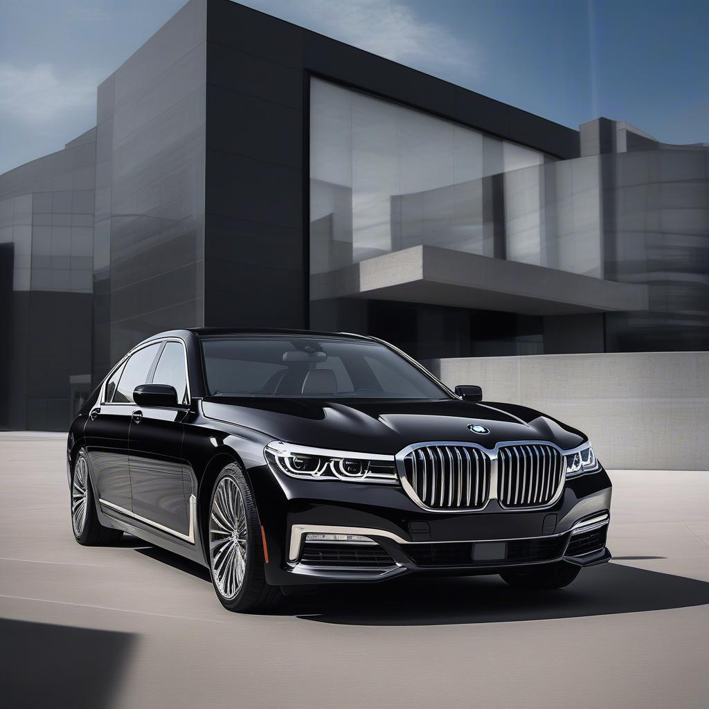 BMW 730i màu đen sang trọng đẳng cấp