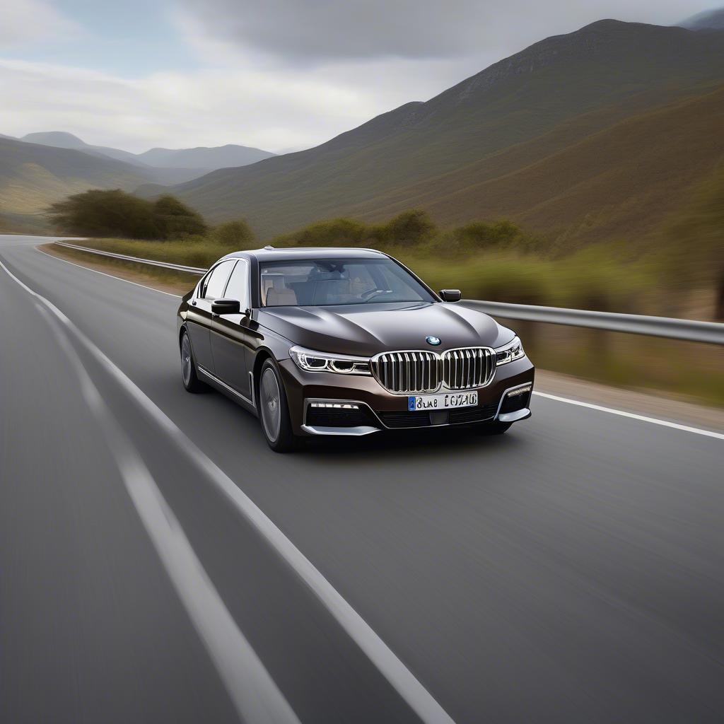 Ngoại thất thể thao của BMW 730Li