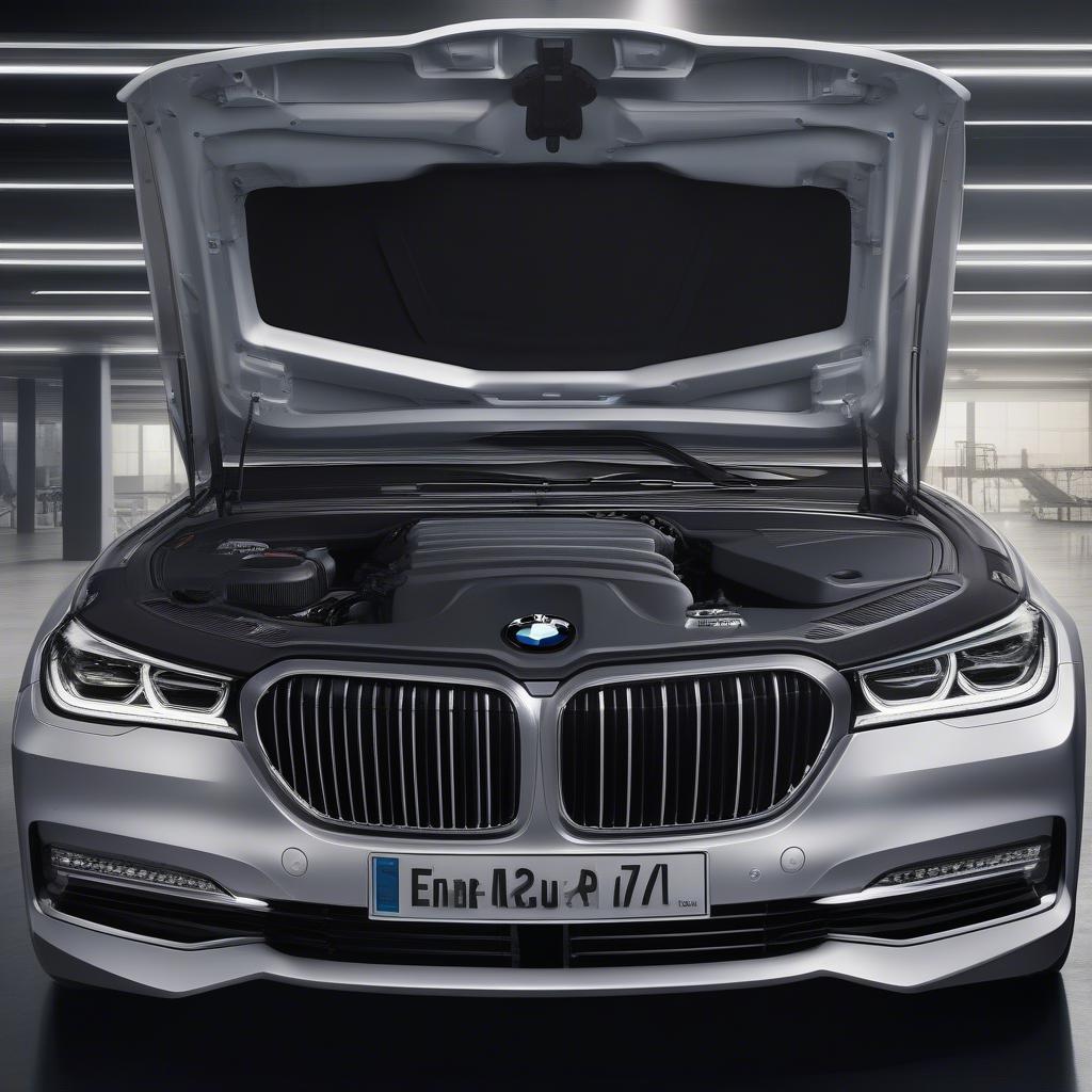 Động cơ BMW 740i 2017