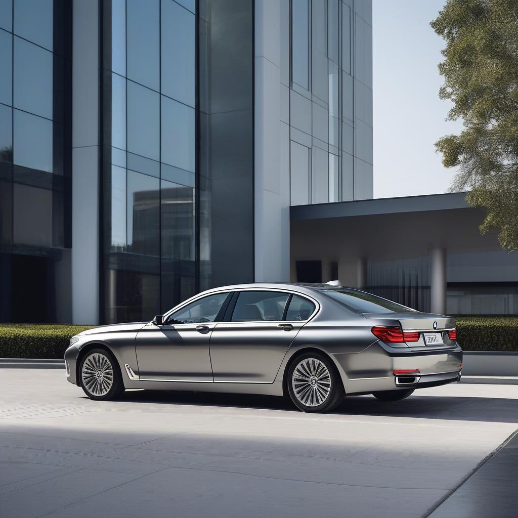 BMW 740i Lease: Hình ảnh xe sang trọng và đẳng cấp