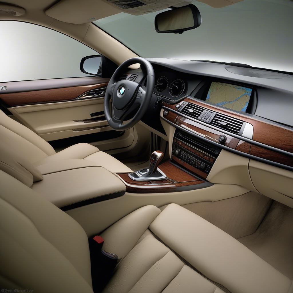 BMW 740Li 2009 Nội Thất