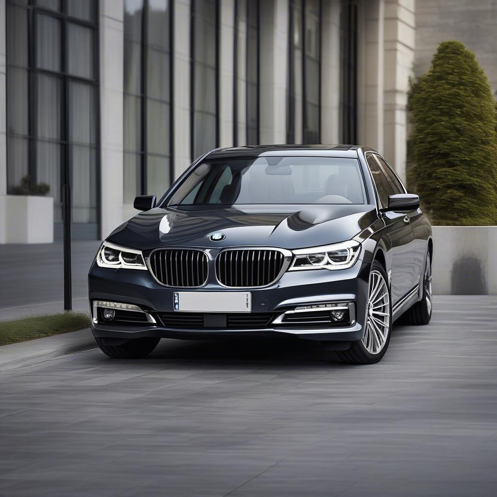 Ngoại thất BMW 740Li 2016