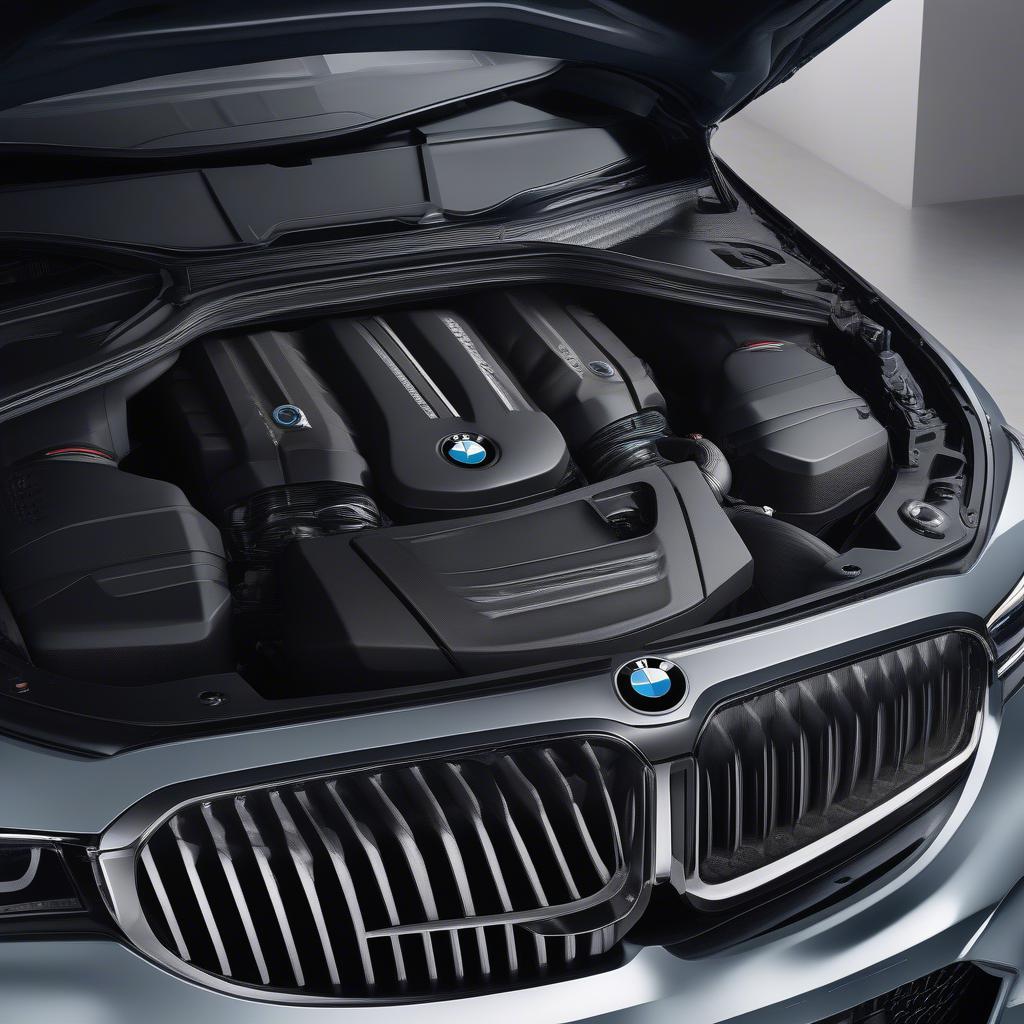 Động cơ BMW 740Li 2019 mạnh mẽ và hiệu quả