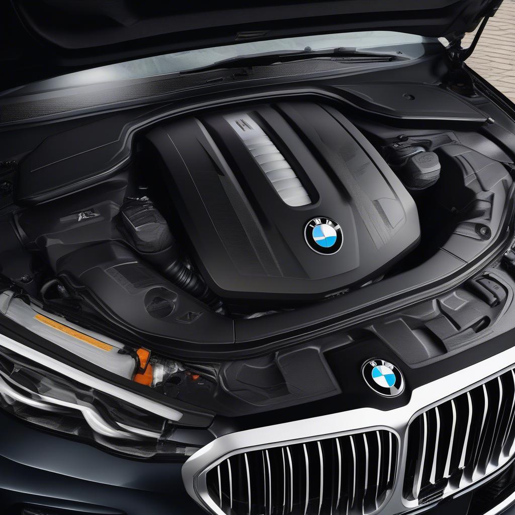 BMW 740Li 2019 Magellan Grey Động Cơ