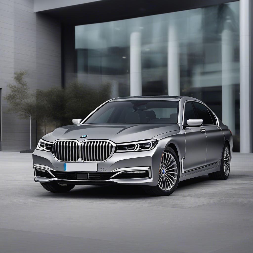 Ngoại thất BMW 740Li 2019 sang trọng và hiện đại