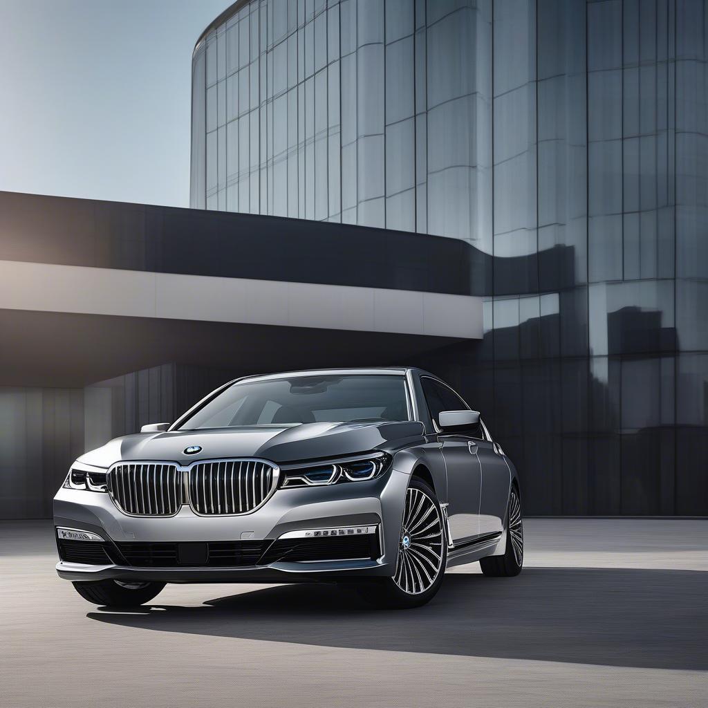 Ngoại thất BMW 740Li 2019 sang trọng và hiện đại