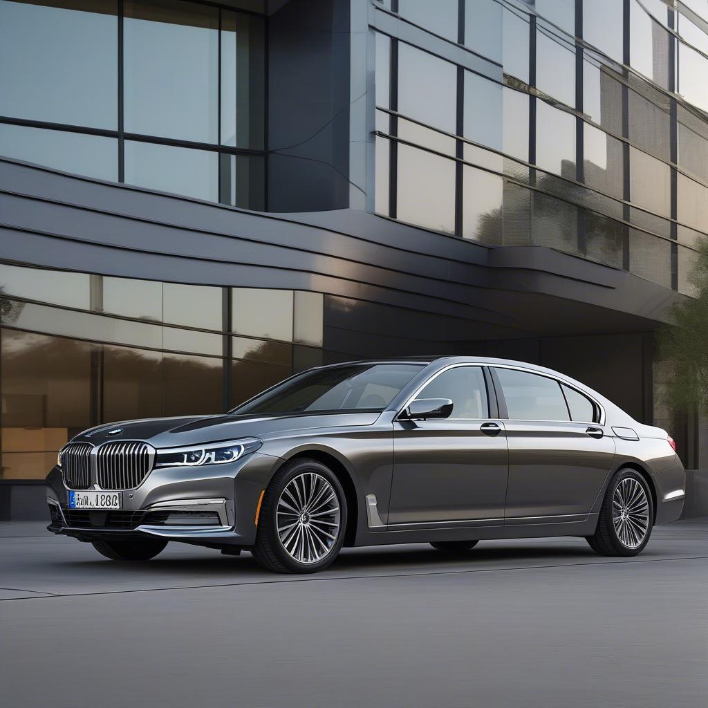 Ngoại thất sang trọng của BMW 740Li 2019