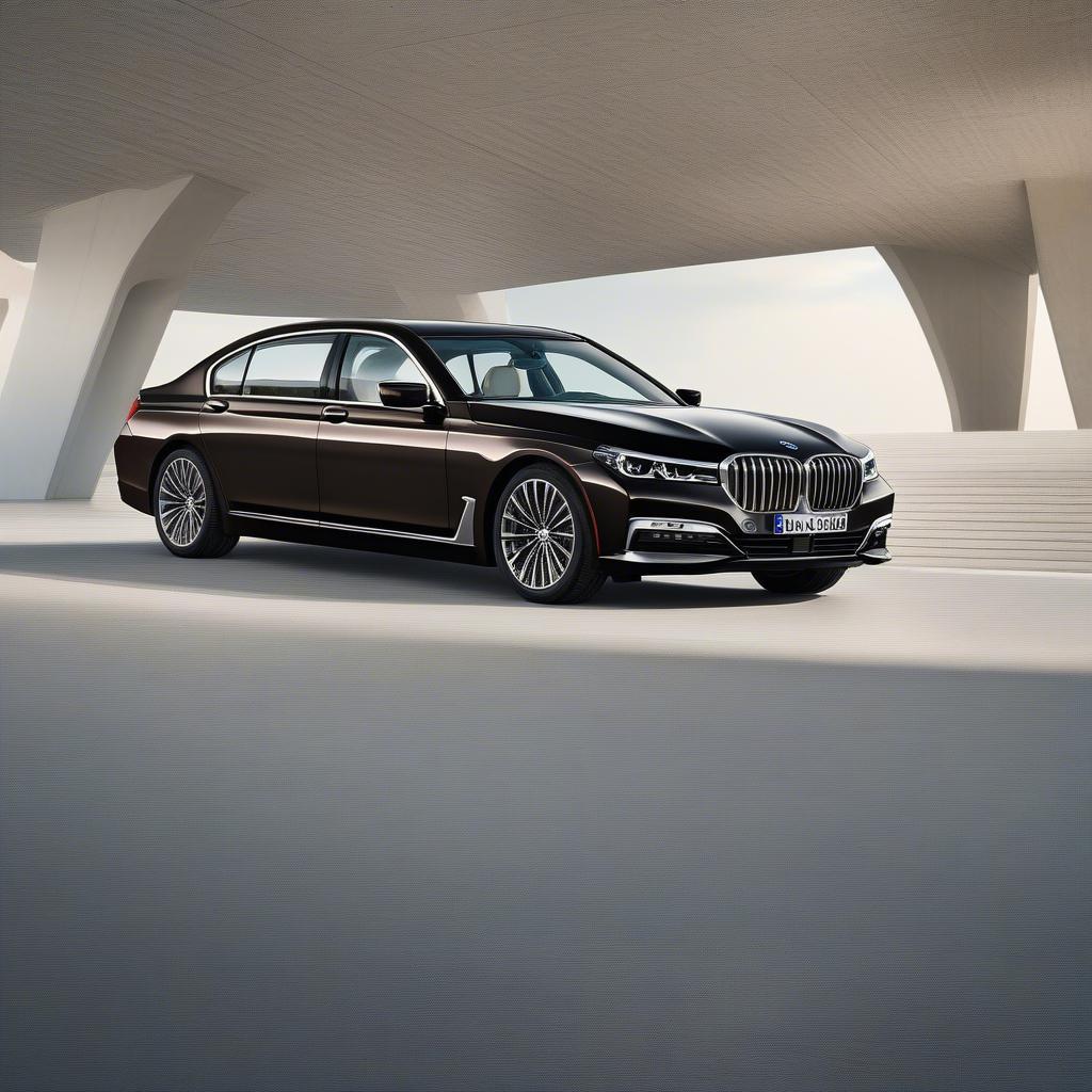 Ngoại thất BMW 740Li sang trọng và đẳng cấp