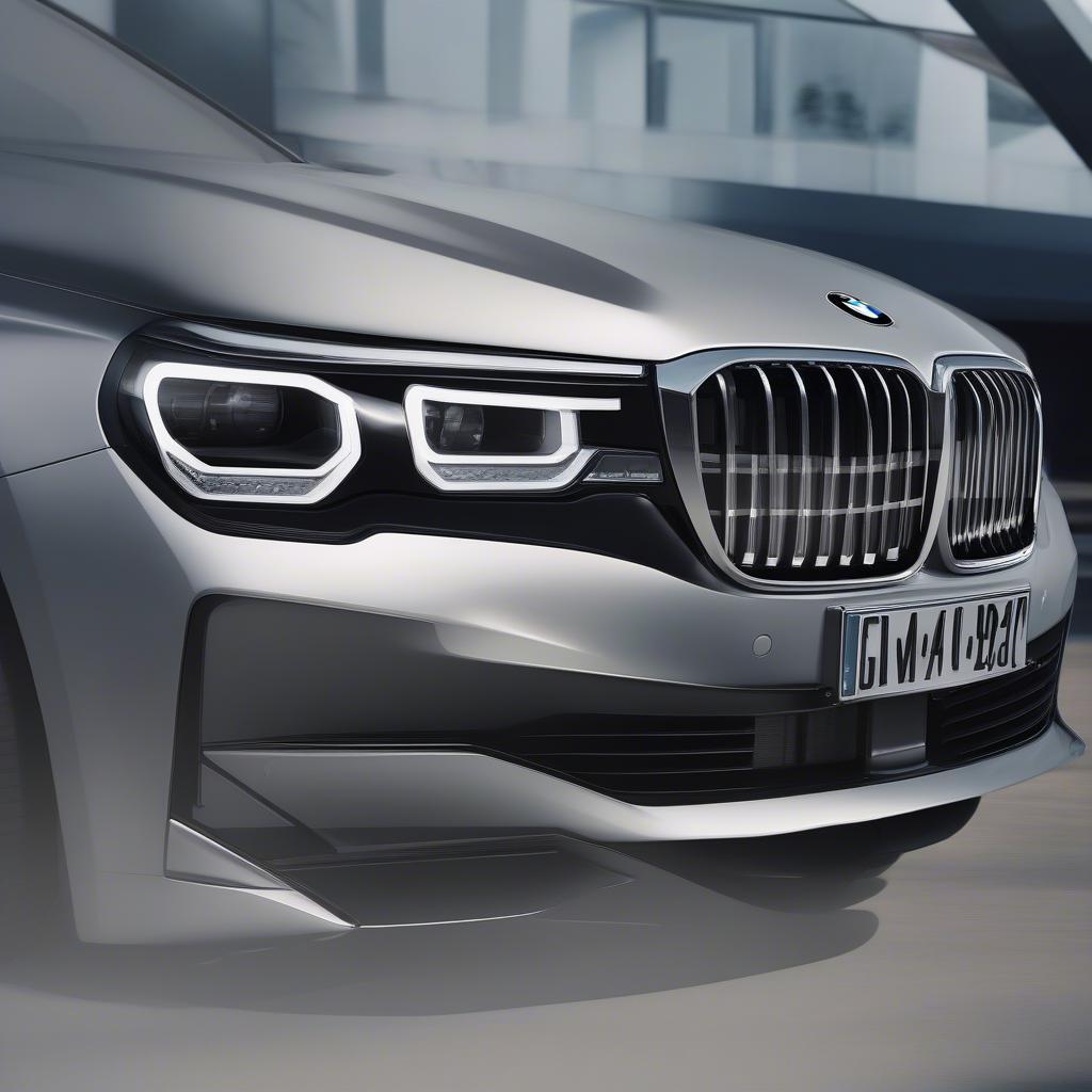 Thiết kế ngoại thất BMW 740Li sang trọng và đẳng cấp