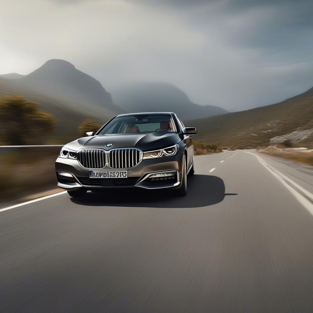 BMW 740Li vận hành mạnh mẽ trên mọi cung đường