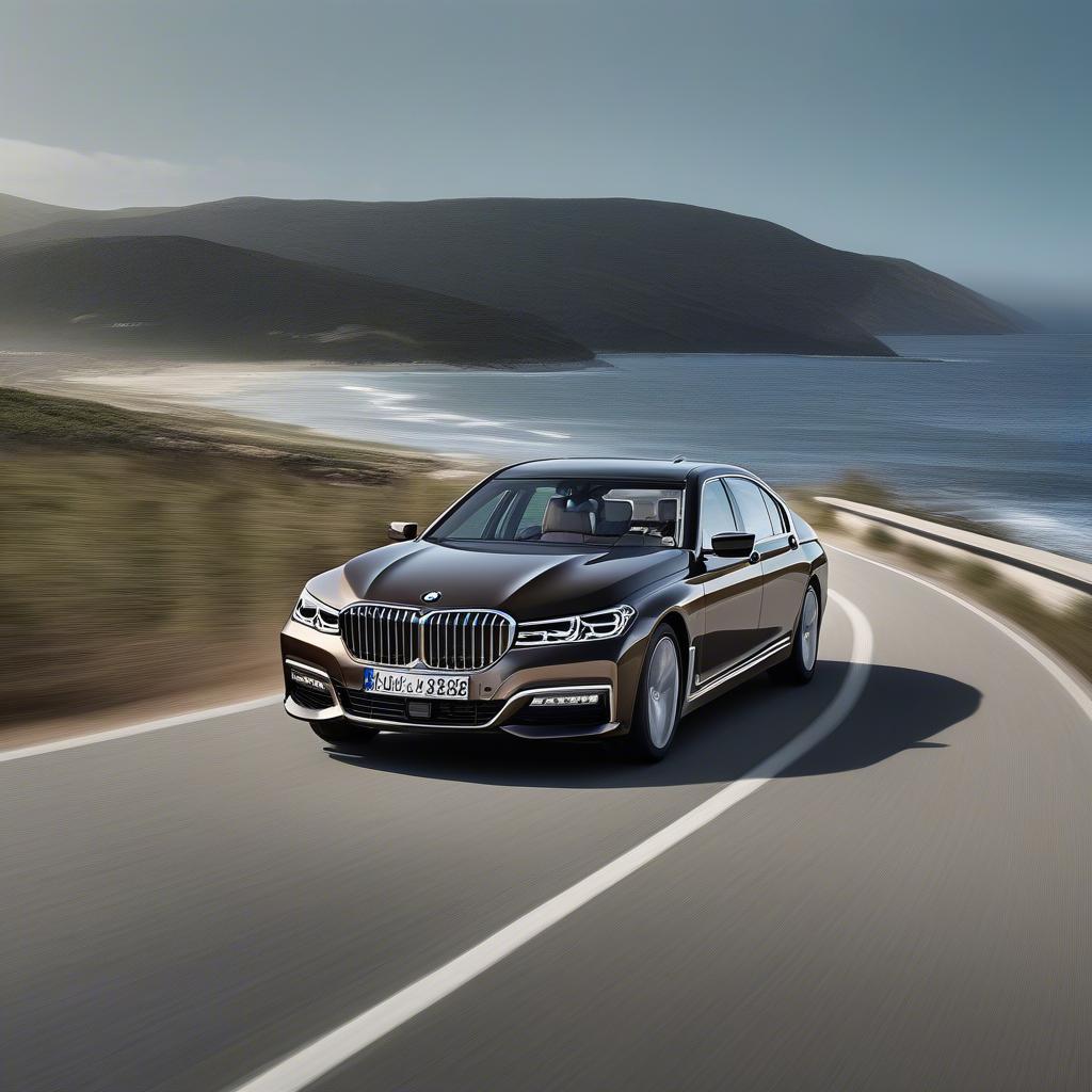 BMW 740Li Vận Hành Mạnh Mẽ