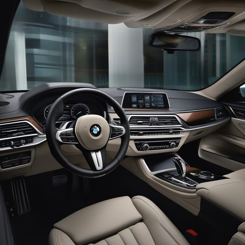 BMW 745Li Nội Thất Cao Cấp