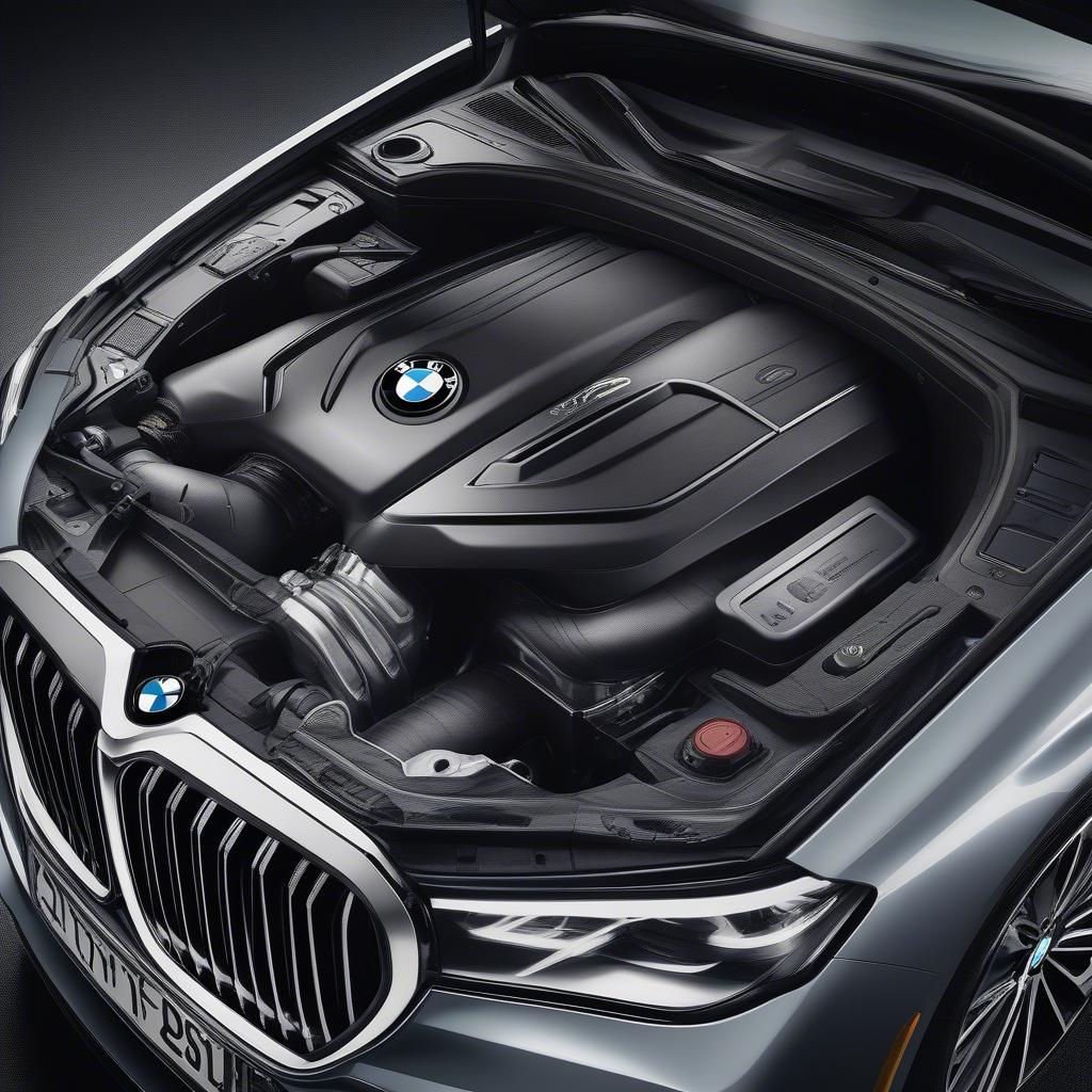 Động cơ mạnh mẽ BMW 750i 2020