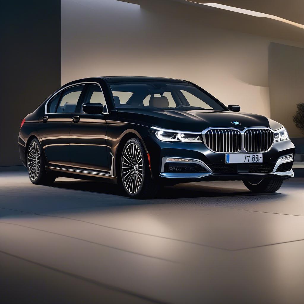 Ngoại thất sang trọng của BMW 750i