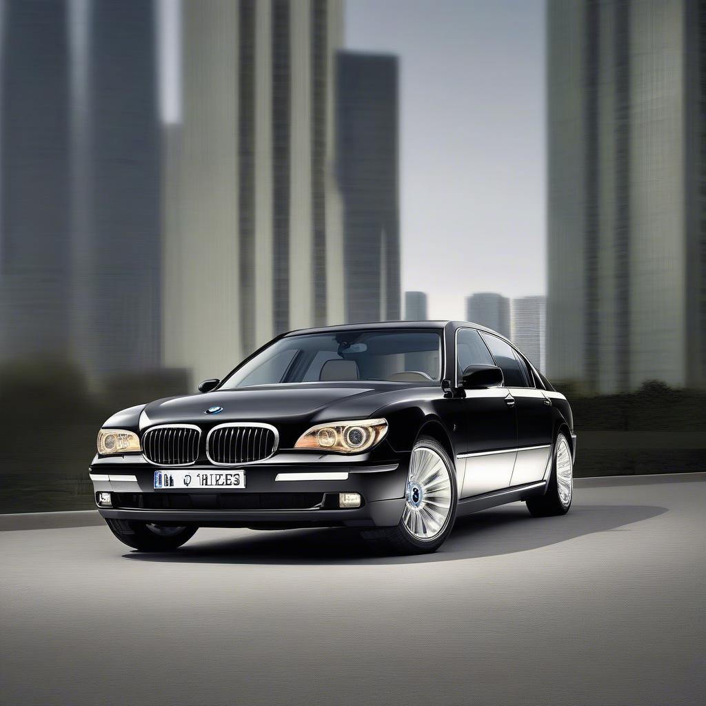 Ngoại thất BMW 750Li 2005 sang trọng và quyền lực