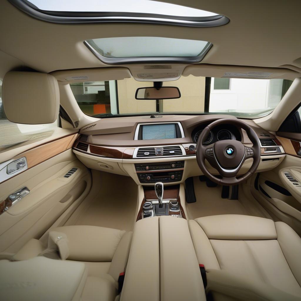 Nội thất sang trọng BMW 750Li 2010