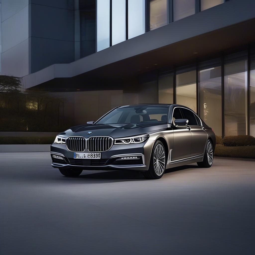 Ngoại thất BMW 750Li 2018 Magellan Grey