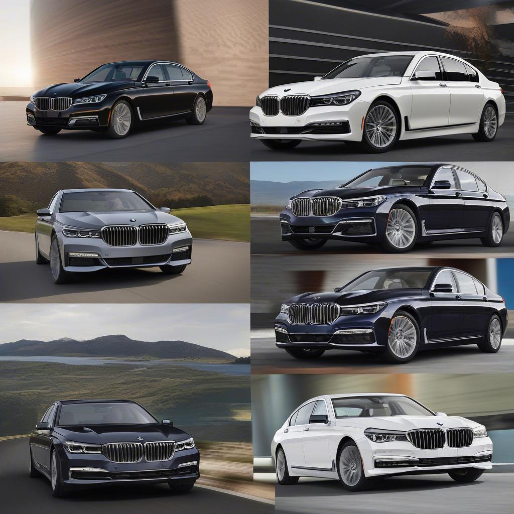 BMW 750Li 2018 với các màu sắc đa dạng