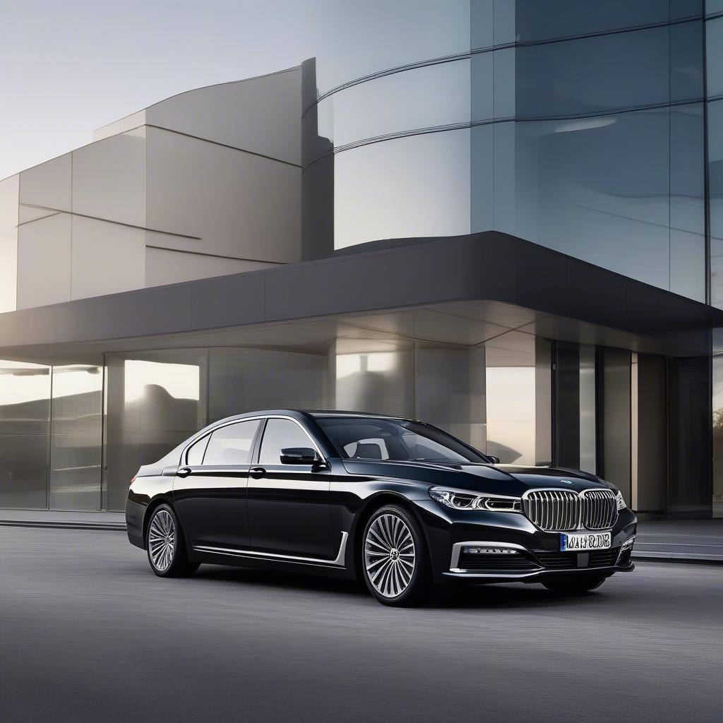 BMW 750Li ngoại thất sang trọng