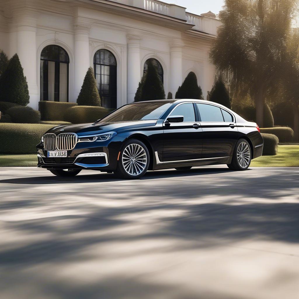 Ngoại thất sang trọng của BMW 760i