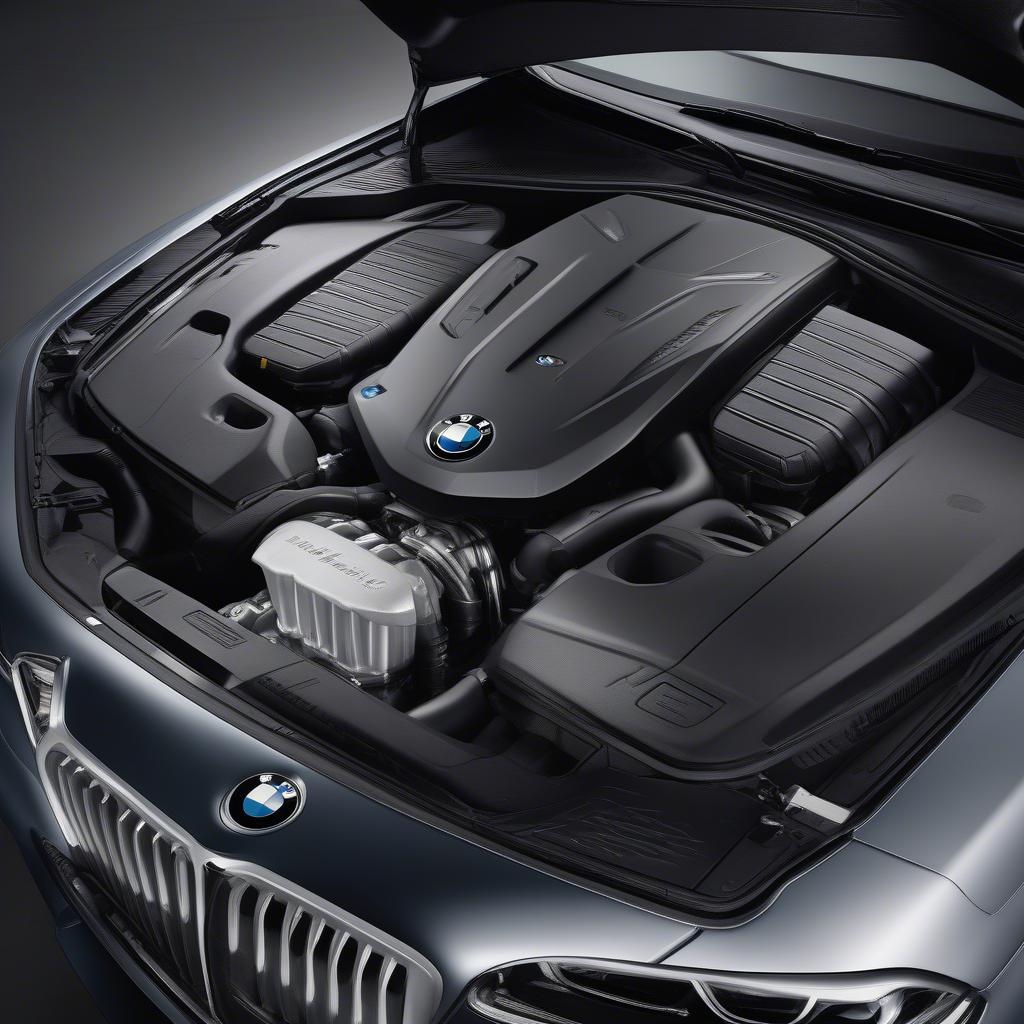 Động cơ V12 TwinPower Turbo mạnh mẽ của BMW 760i xDrive