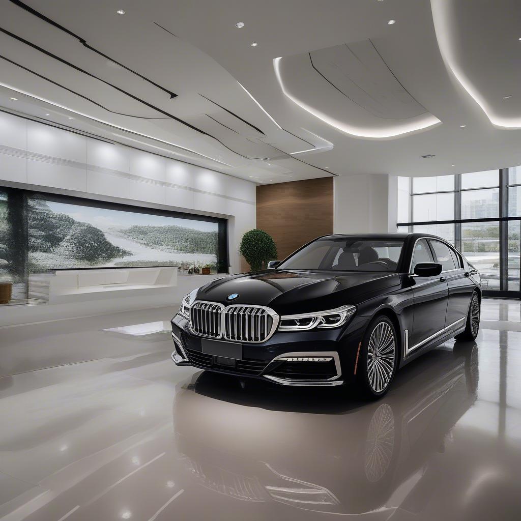 BMW 760Li tại đại lý chính hãng