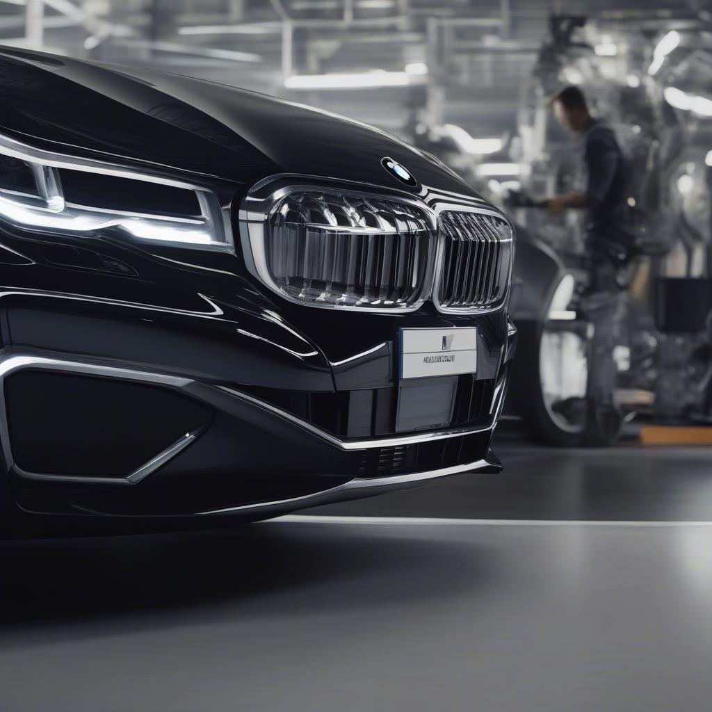 Động cơ mạnh mẽ của BMW 780Li