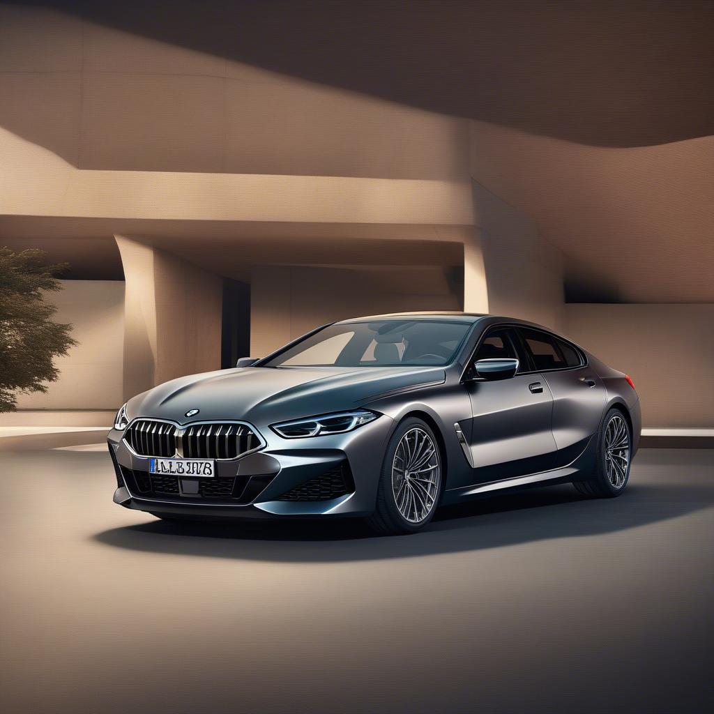 Thiết kế ngoại thất BMW 8 Series Gran Coupe