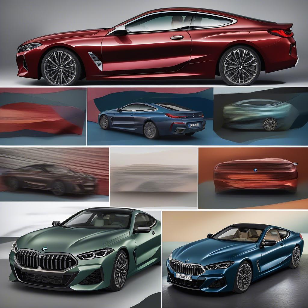 Tùy chọn màu sơn ngoại thất BMW 8 Series