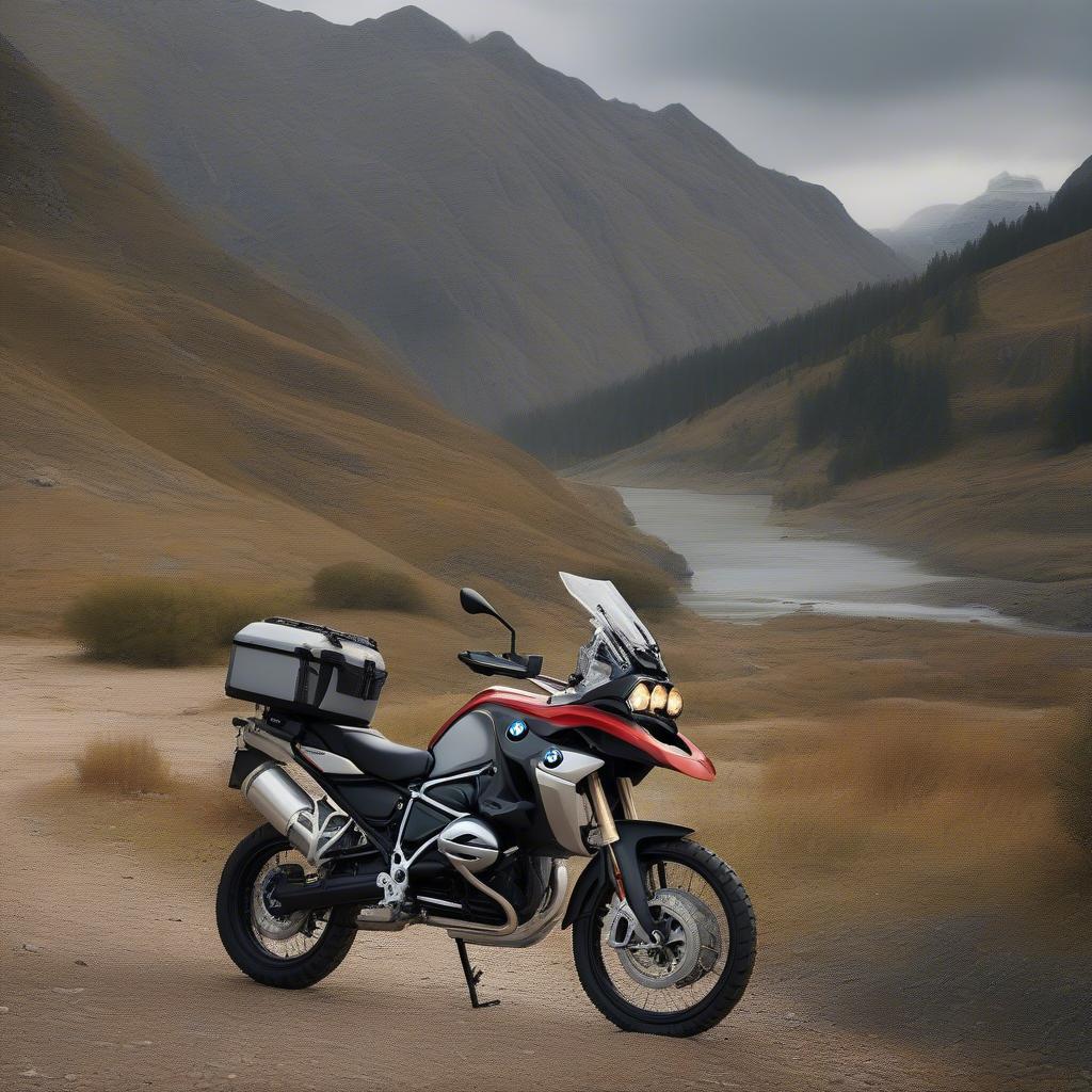 BMW 800 GS off-road