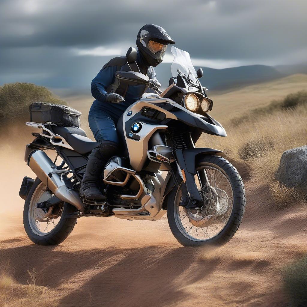 BMW 850 GS và 850 GS Adventure trên địa hình off-road