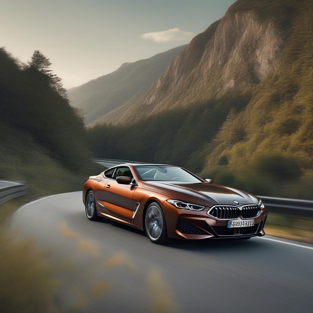 BMW 850i 2018 Đang Chạy Trên Đường