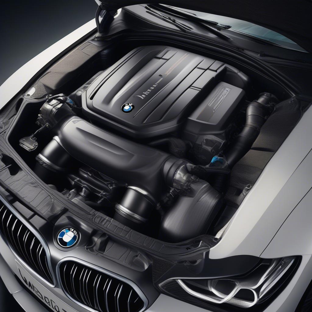 BMW 850i Động Cơ V8