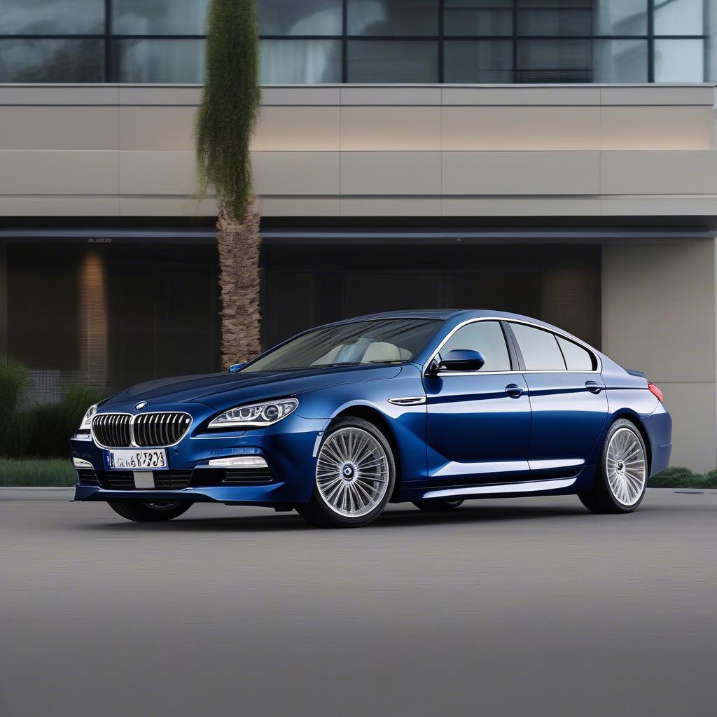 Thiết kế ngoại thất ấn tượng của BMW Alpina B6 Gran Coupe 2018