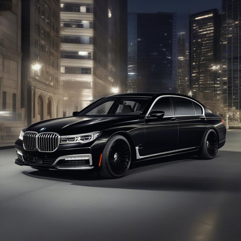 Ngoại thất BMW Black Phantom cực kỳ ấn tượng