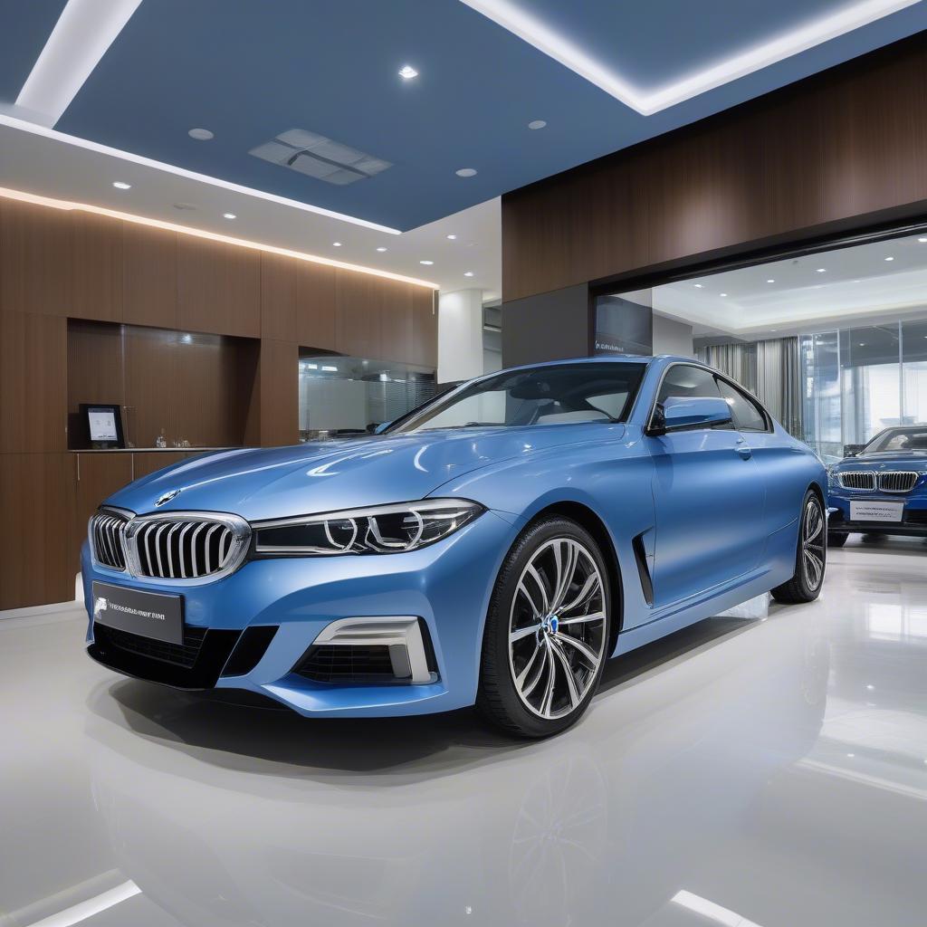 BMW Blue Ridge Mountain tại showroom BMW Cầu Giấy