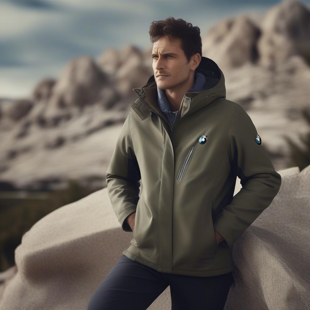 Áo Khoác BMW Boulder Jacket: Thiết Kế Tinh Tế