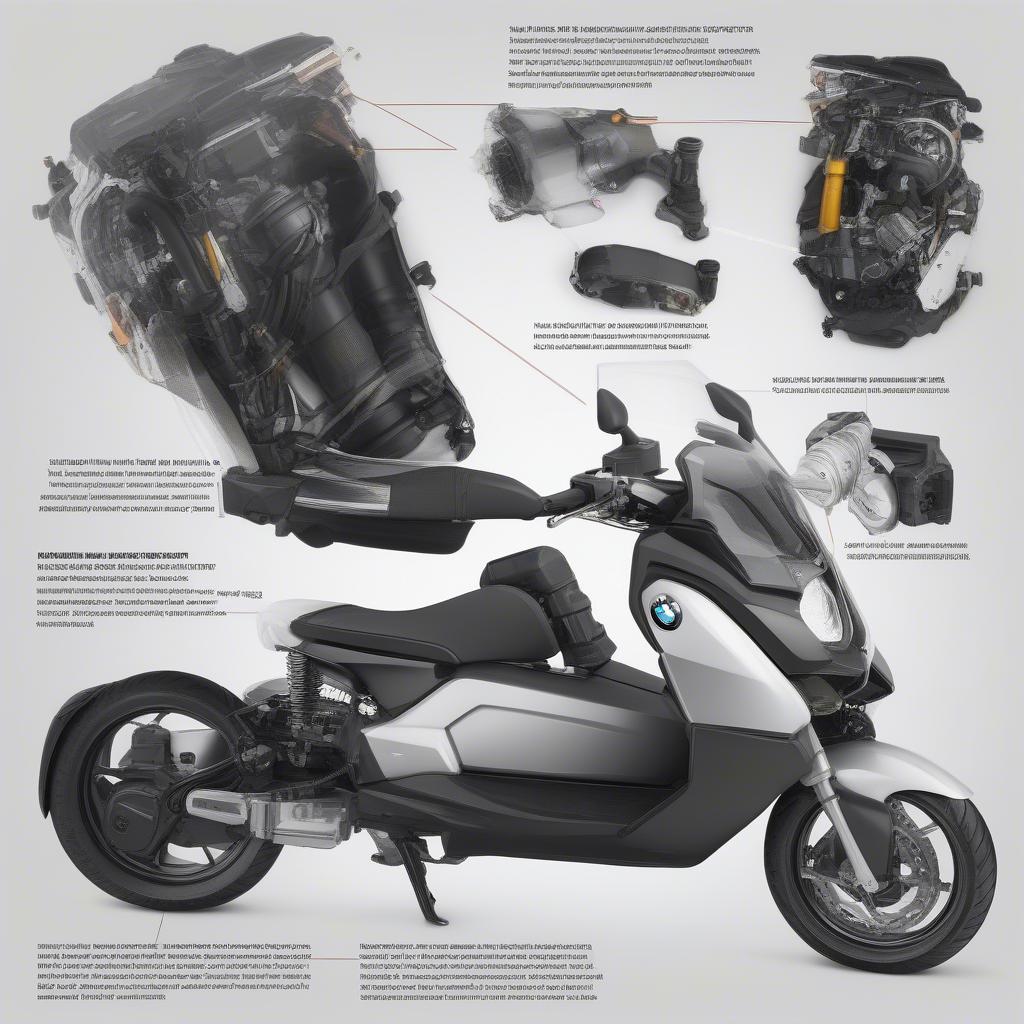 Động cơ 125cc linh hoạt của BMW C1